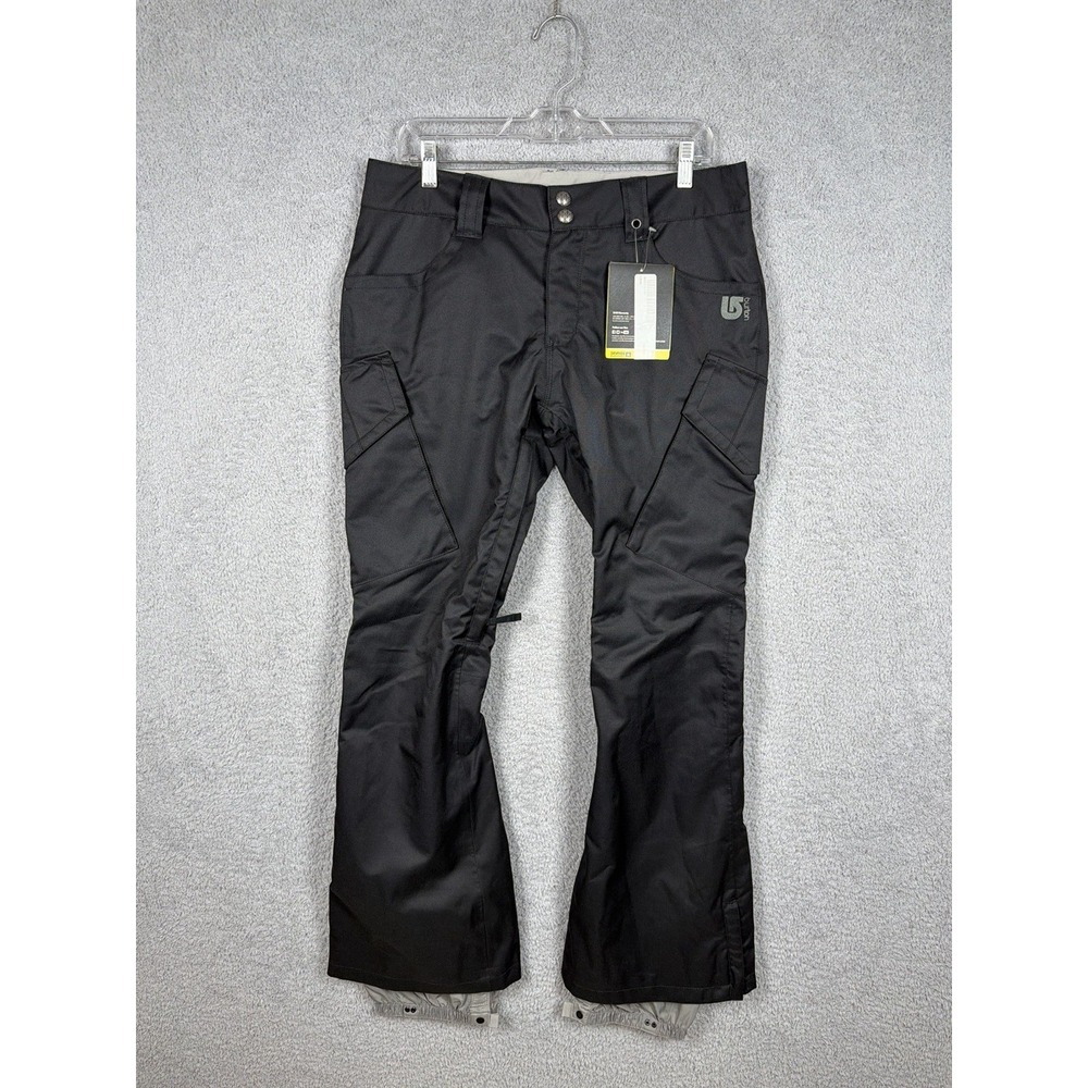 NWT Burton Gloria DRYRIDE Snowboard Pants Womens M Black Waterproof Ski 34x32